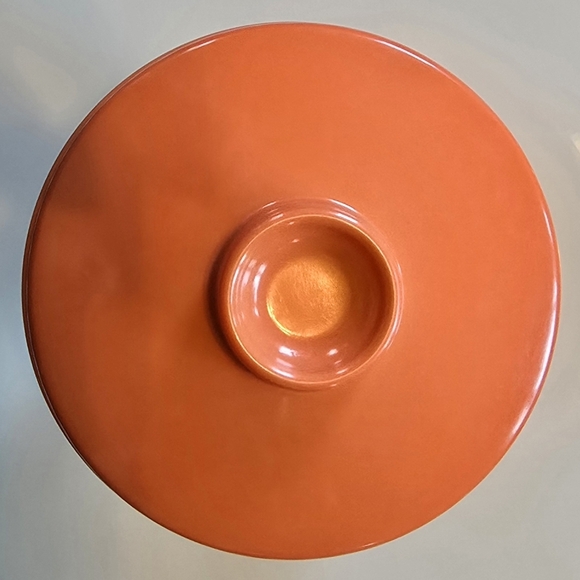 Vintage MCM Coral Melmac Mallo-Belle Mallory M-421 Sugar Bowl and M-422 Creamer - Picture 3 of 9